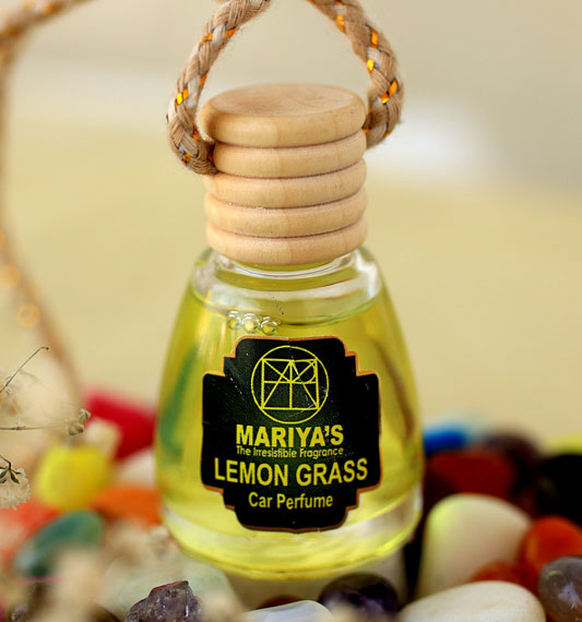 Mariya's Lemon Grass 12ml Glass Car Perfume